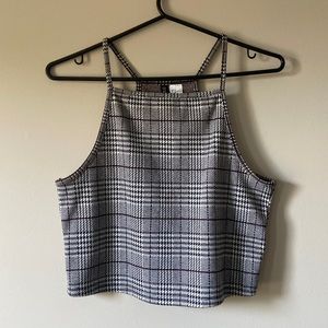 Patterned Crop Top
